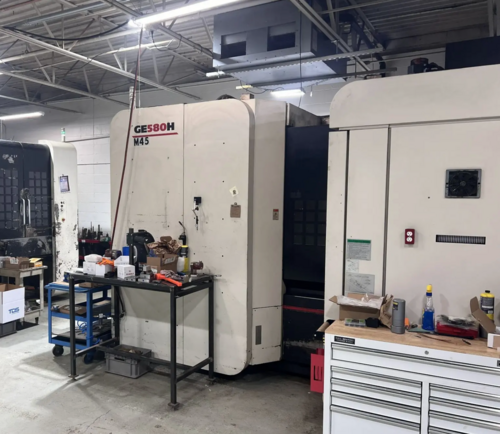 Enshu #GE580H, Horizontal Machining Center, 19.68" pallets, 31.5" X/Y, 32.7" Z, 60 HP, 10,000 RPM, 40 - Image 2