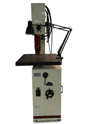 15-1/2" x 10" Jet #VBS-1610, vertical band saw, 230 volts, 3 phase, 82-3,950 SFPM, 22" x 24" table - Image 1