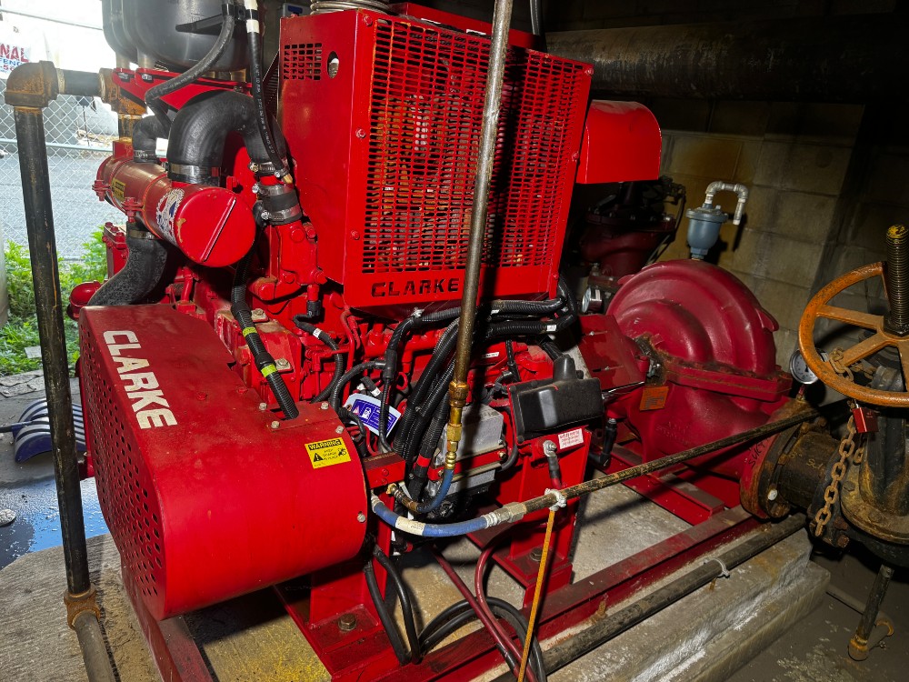 1500 GPM @ 100 psi, Pentair Aurora 6-481-18B UL/FM Diesel Fire Pump Package - Clark Controller - Image 2