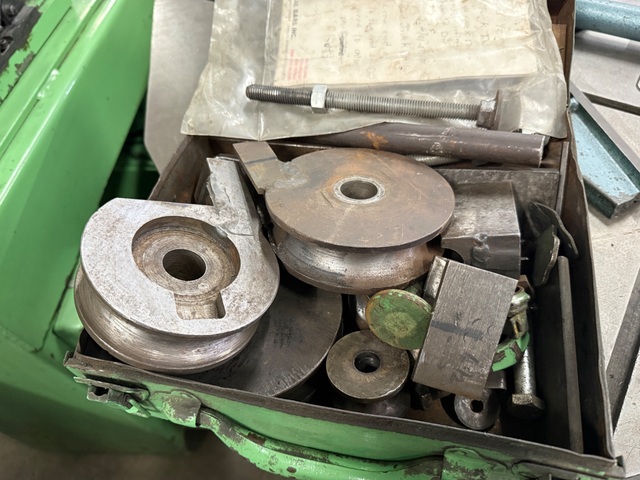 1" Custom hydraulic tube bender, Racine Simplex hydraulic pump, 1-1/2 HP, 220/440 V. - Image 6