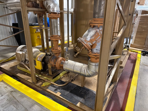 Fulton, Thermal Fluid Heater Skid, 480 V., 3-Phase, Skid Mounted w/ Pump, Motor & Control Panel - Image 5