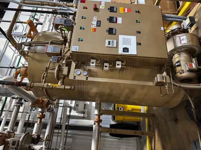 Fulton, Thermal Fluid Heater Skid, 480 V., 3-Phase, Skid Mounted w/ Pump, Motor & Control Panel - Image 8