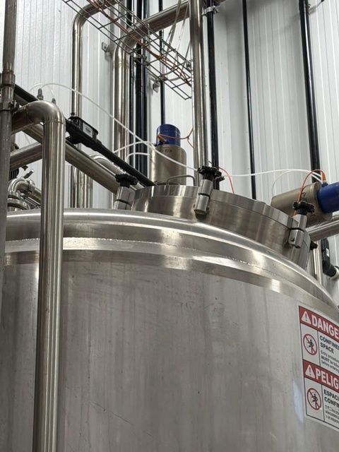 JBT A & B Process Systems, Stainless Steel Jacketed Tank, w/ Mixer, MAWP 14.9 PSI @ 200&deg;F, 2022 (3 available) - Image 3