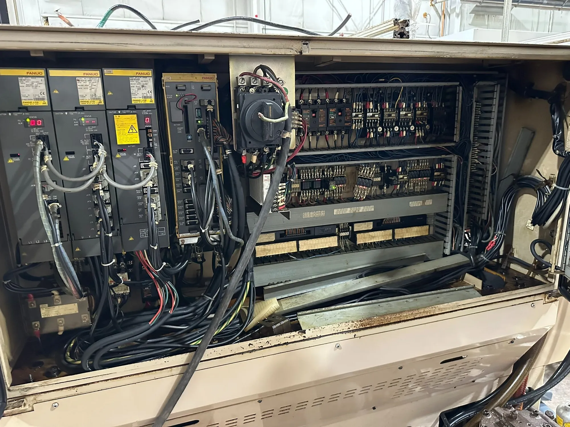 Miyano #LZ-02, CNC Lathe, Fanuc 21T, 4.7" diameter, 2.4" Bore, 15 HP, 10-Pos. Turret, 1998 - Image 3