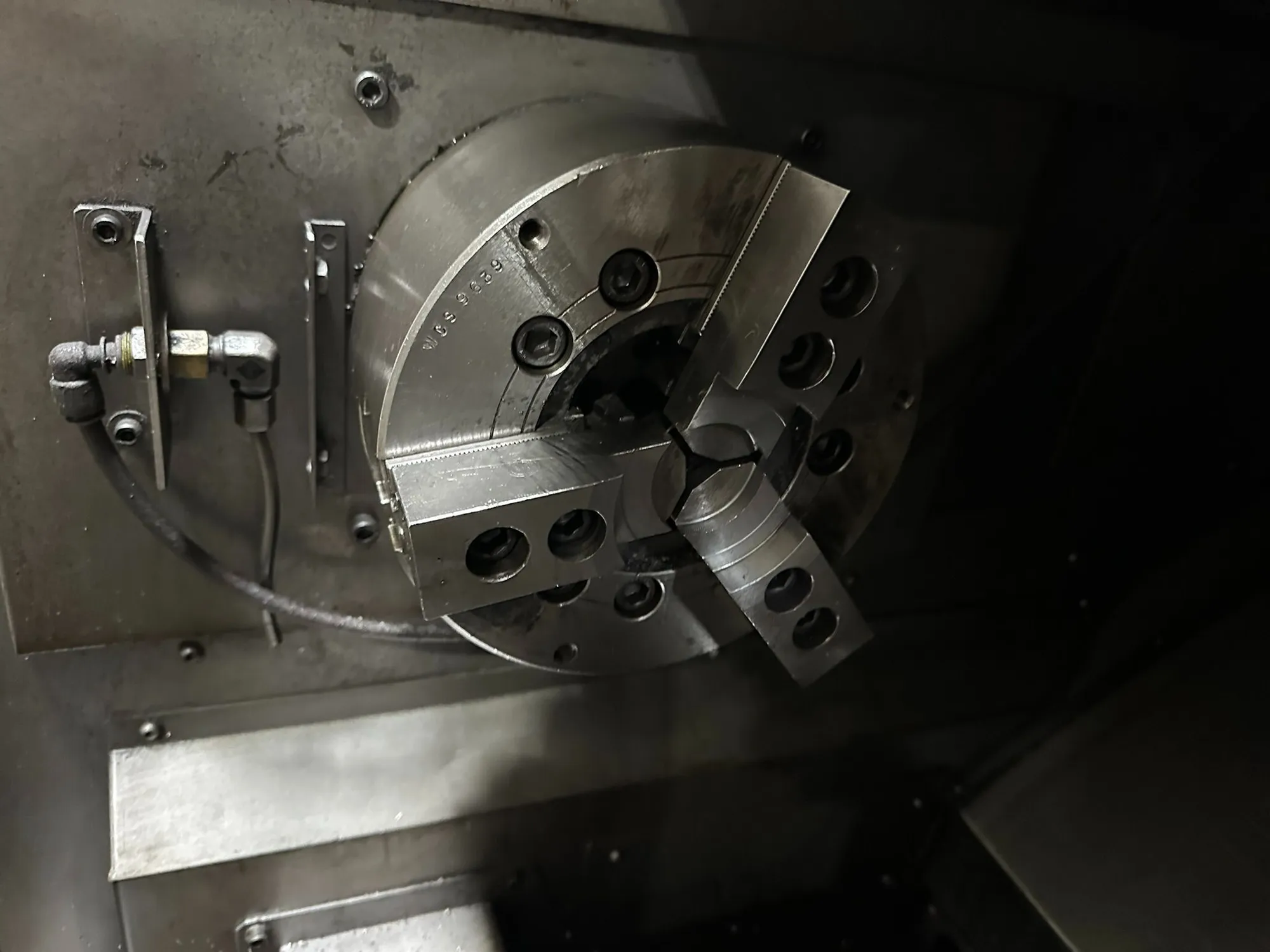 Miyano #LZ-02, CNC Lathe, Fanuc 21T, 4.7" diameter, 2.4" Bore, 15 HP, 10-Pos. Turret, 1998 - Image 6