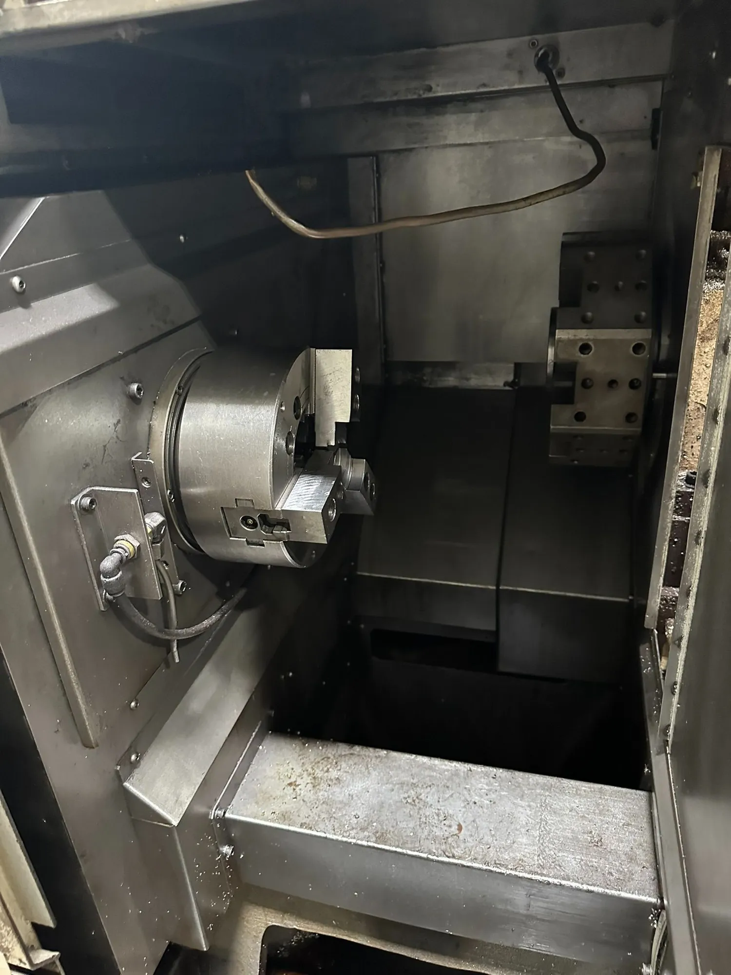 Miyano #LZ-02, CNC Lathe, Fanuc 21T, 4.7" diameter, 2.4" Bore, 15 HP, 10-Pos. Turret, 1998 - Image 8