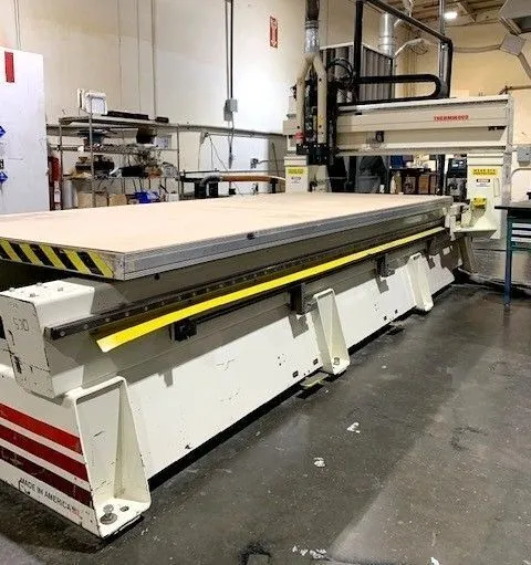 Thermwood #C53, 3-Axis CNC Router, 60" x144" Table, 10 HP Spindle, QCore CNC Control, 2004 - Image 4