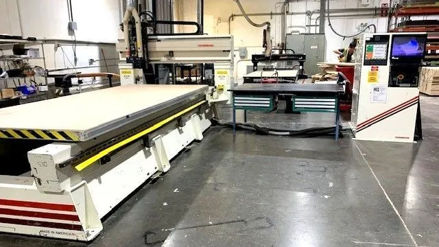 Thermwood #C53, 3-Axis CNC Router, 60" x144" Table, 10 HP Spindle, QCore CNC Control, 2004 - Image 5