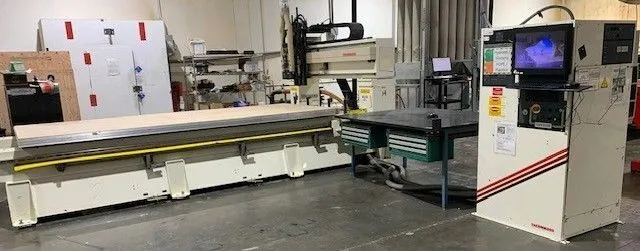Thermwood #C53, 3-Axis CNC Router, 60" x144" Table, 10 HP Spindle, QCore CNC Control, 2004 - Image 6