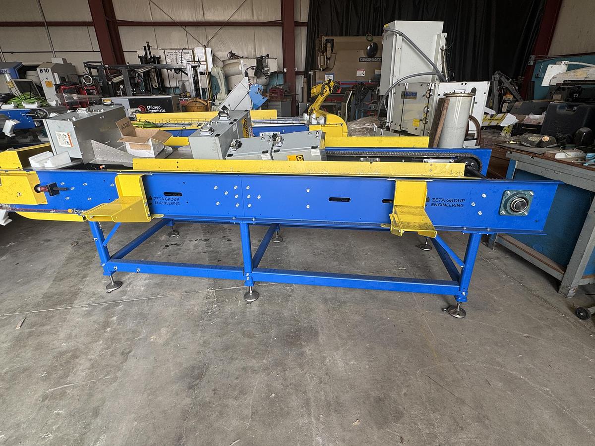 Zeta Group Engineering #MOTORIZED-CONVEYOR, Plastic Top Conveyor, 30" width x 137" L, 37 FPM, 3/4 HP, 2023 - Image 8