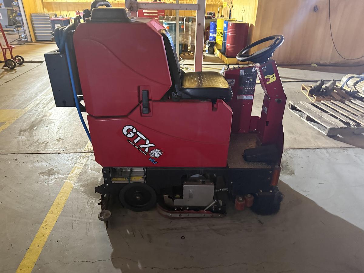 Factory Cat #GTX, Ride-On Floor Scrubber, 25-34" Cleaning Width, 36V, 2.9 MPH, 2023 - Image 1
