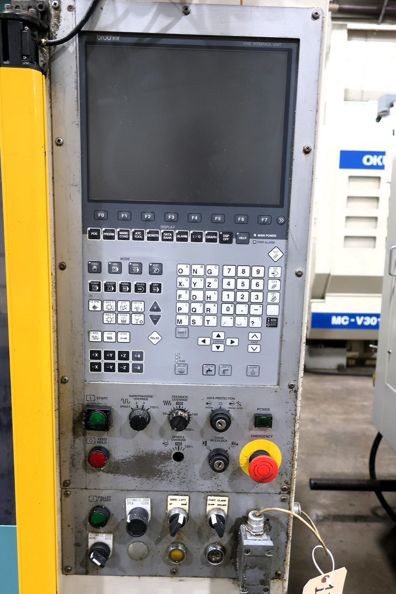 Brother #TC-R2B, CNC Drill & Tap vertical machining center, 16.5" X, 12.8" Y, 12" Z, 10,000 RPM, 14 automatic - Image 2