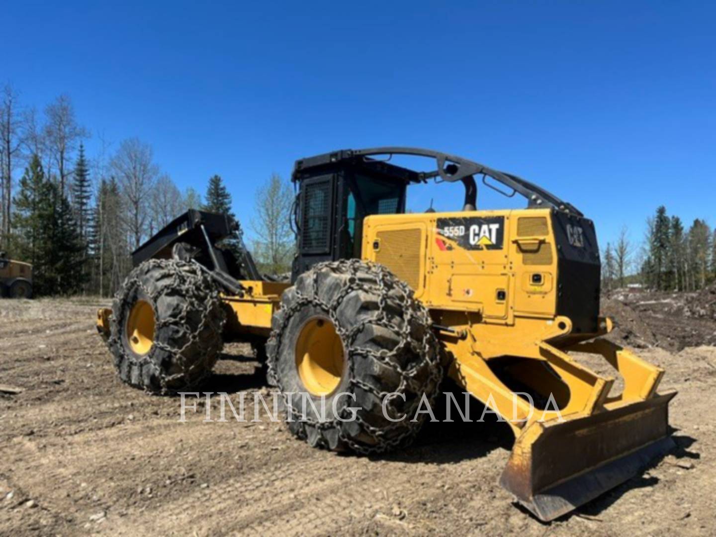 Caterpillar 555D, Skidder, 5624 hours, S/N: 5L500109, 2016 - Image 4