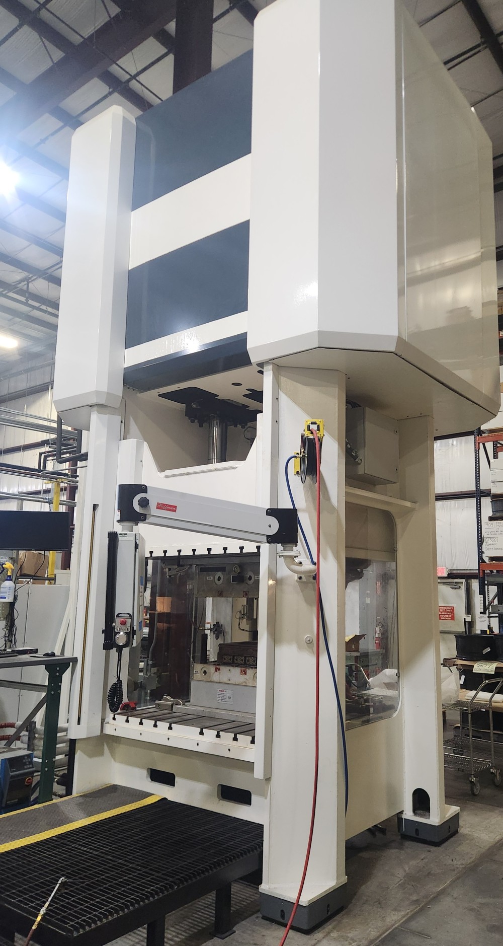 250 Ton, Beckwood #LSP-250-6464, Linear Servo Screw Press, 60" daylight, 36" stroke, 64" x 64" bolster, AB - Image 4