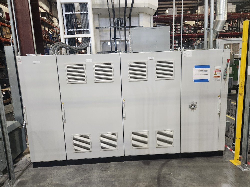 250 Ton, Beckwood #LSP-250-6464, Linear Servo Screw Press, 60" daylight, 36" stroke, 64" x 64" bolster, AB - Image 8