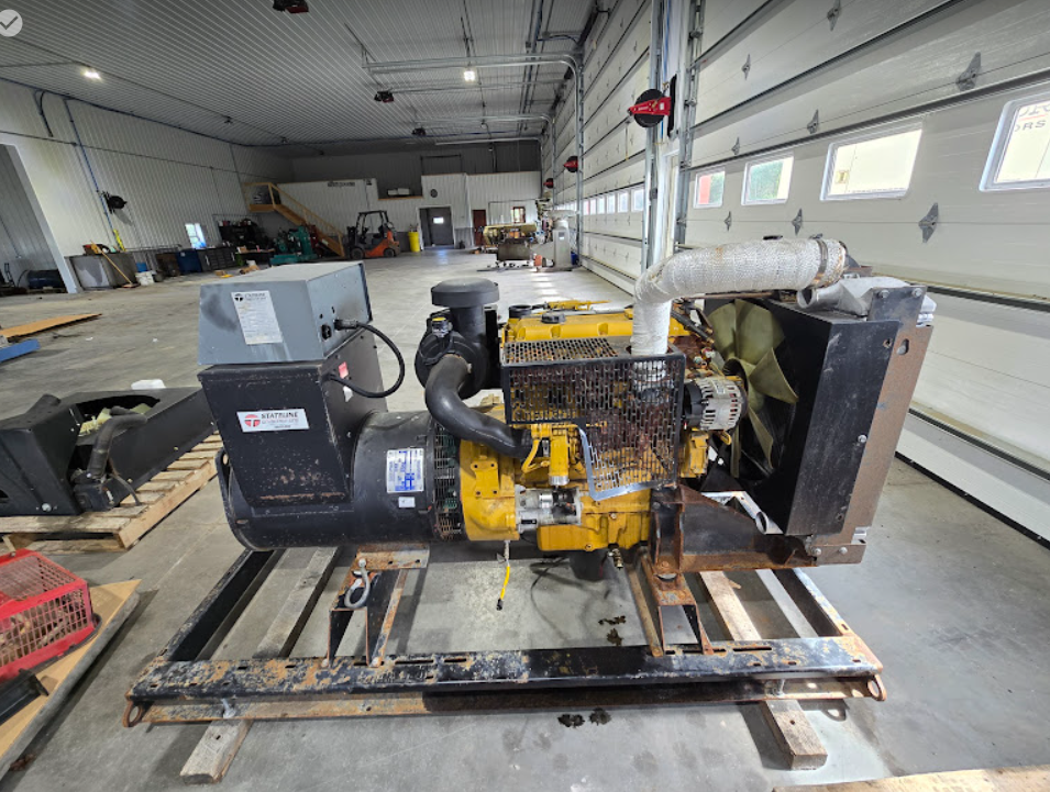 Marathon Electric #362CSL1606-1, MagnaPlus Synchronous Allis-Chalmers Generator, 80 kVA, skid mount, air - Image 1