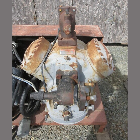 G & S Hermetique #5H40 A219, open drive compressor condensing unit, 40 HP, R22/R507/R404A - Image 2