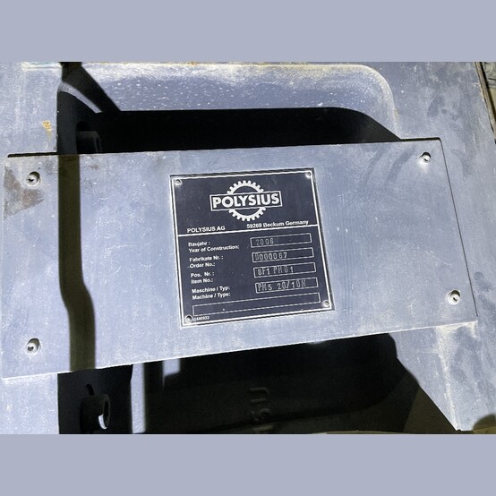 Polysius #PM5 20/10M, HPGR Polycom high-pressure grinding roll, 450 MTPH, 2x900 HP, 4,000 V., 2006 - Image 9