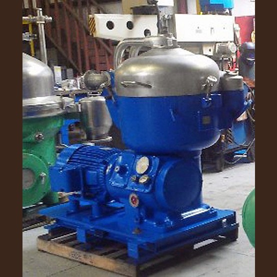26.5" Alfa-Laval #B214C, disc automatic centrifuge, 18-20 TPH capacity, 40 HP - Image 1