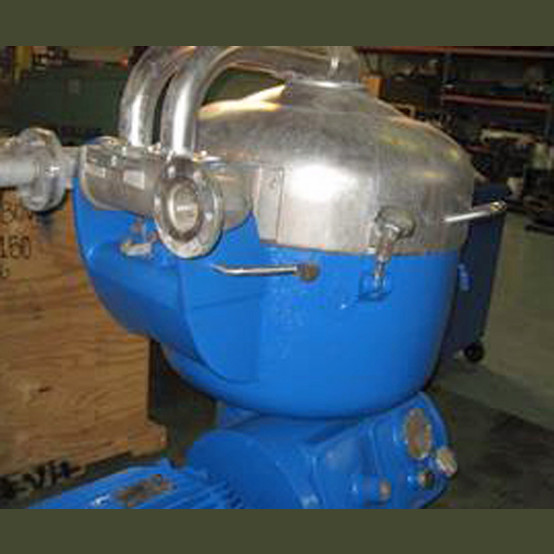 26.5" Alfa-Laval #B214C, disc automatic centrifuge, 18-20 TPH capacity, 40 HP - Image 4