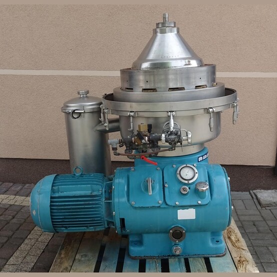 Alfa-Laval #BRPX 214 HGV-34-22, disc centrifugal clarifier separator, 30,000 L/h, 18.5 kW, 220/380 V. (2 - Image 6