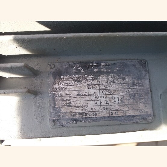 Alfa-Laval #BRPX 214 HGV-34-22, disc centrifugal clarifier separator, 30,000 L/h, 18.5 kW, 220/380 V. (2 - Image 10