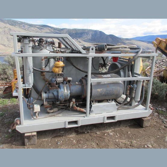 1,300 SCFM, 350 PSI, National Compressed Air #NCA-37-24-GSE-B, rotary screw drill booster compressor, 150 HP - Image 4