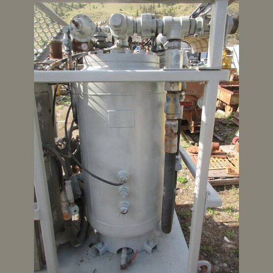 1,300 SCFM, 350 PSI, National Compressed Air #NCA-37-24-GSE-B, rotary screw drill booster compressor, 150 HP - Image 6