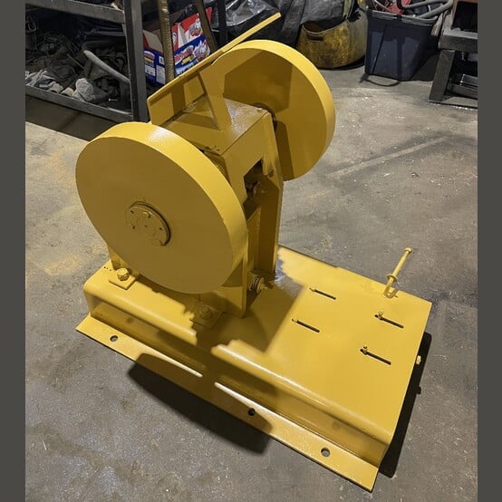 5" x 6" Lab Jaw Crusher, 1 HP required, mounted on frame - Image 4