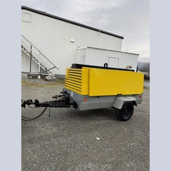 375 CFM, Atlas Copco #XATS 375, portable diesel air compressor, 150 PSI, 125 HP, 4,641 hours, 2012 - Image 7