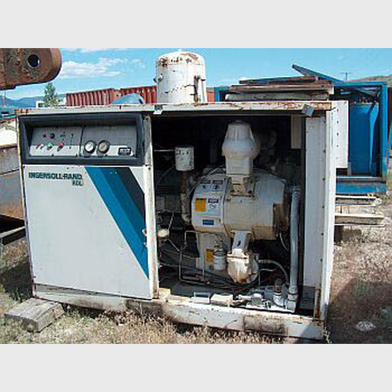 300 CFM, Ingersoll-Rand #RDL, rotary screw air compressor, 81 HP, 575 V., parts unit - Image 1