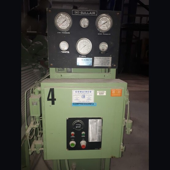1,450 CFM, 100 PSI, Sullair #32-300 L, rotary screw air compressor, 300 HP, 575 V., 0.2 hours - Image 4