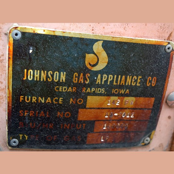 13" width x 7" H x 16.5" D Johnson Gas #142 FA, lab assay furnace, 180,000 BTU, LP gas, chamber (2 available) - Image 5