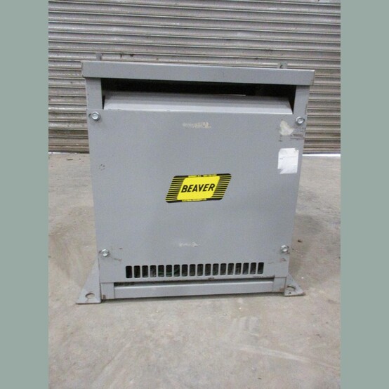 10 KVA 208 Primary, 120/240 Secondary, Beaver Electrical Machinery #S10BK, Dry Type Transformer Single Phase - Image 1