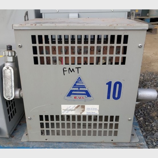 10 KVA 600 Primary, 120/240 Secondary, Delta, Dry Type Transformer Single Phase - Image 1