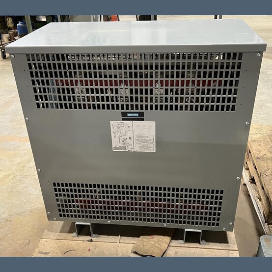 112.5 KVA 600 Primary, 208Y/120 Secondary, Siemens #E-CD3A0112VHA6XXBA-021, Dry Type Transformer 3 Phase - Image 8