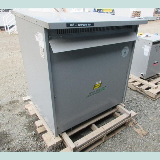 225 KVA 600 Delta Primary, 208Y/120 Secondary, Beaver Electrical Machinery #TVR225T-H34A, Dry Type Isolation - Image 1