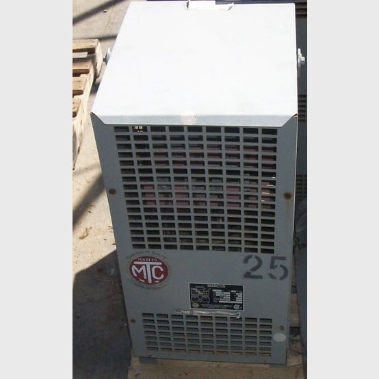 25 KVA 600 Primary, 120/240 Secondary, Marcus, Dry Type Transformer Single Phase - Image 1
