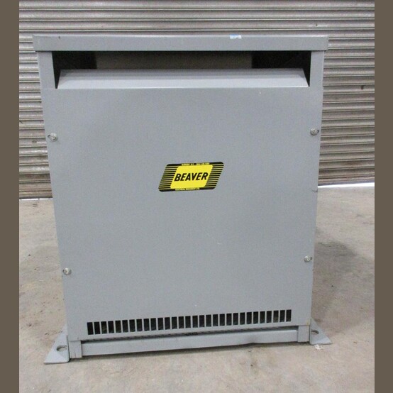 25 KVA 480 Primary, 120/240 Secondary, Beaver Electric #S25HK, Dry Type Transformer Single Phase - Image 2