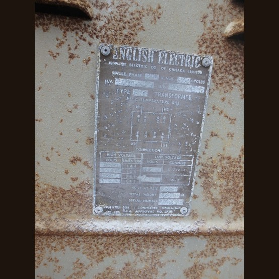 25 KVA 600 Primary, 120/240 Secondary, English Electric, Dry Type Transformer Single Phase (3 available) - Image 8