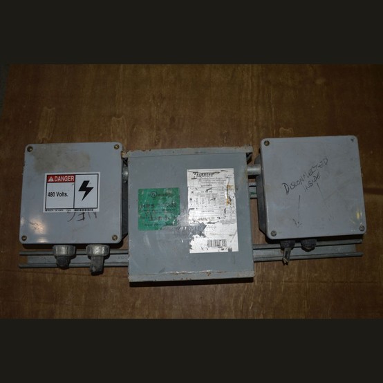 3 KVA 600/480 Primary, 480/277 Secondary, Hammond, Dry Type Transformer 3 Phase - Image 4