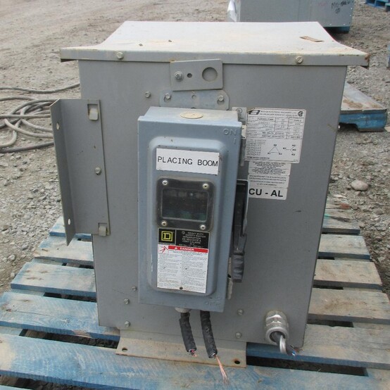 30 KVA 480 Delta Primary, 600Y/347V Secondary, Beaver Electrical Machinery #TVR30S-T34A, Dry Type Isolation - Image 2