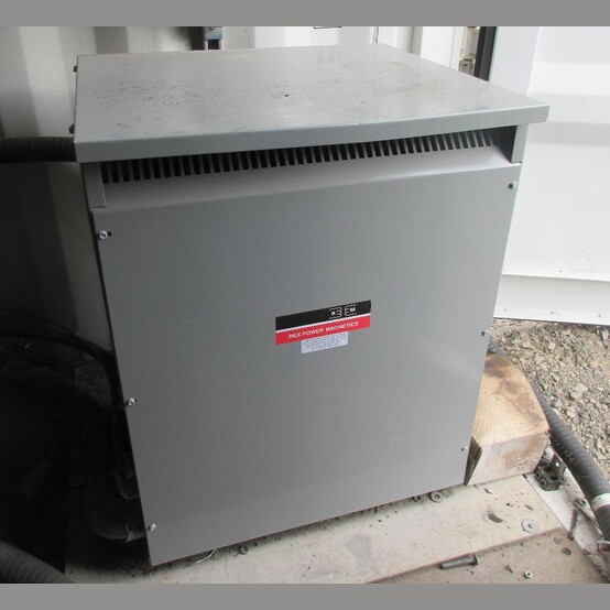 75 KVA 600 Primary, 208Y/120 Secondary, Rex Power Magnetics, Dry Type Isolation Transformer 3 Phase - Image 1