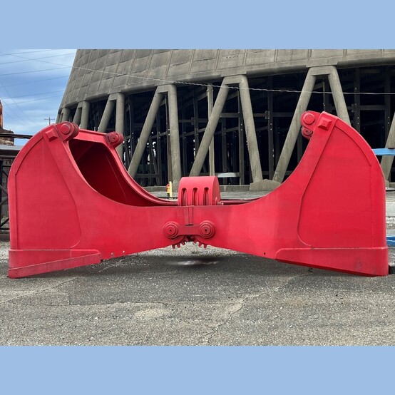 18.5 Yard Anvil #4RF-1850, Clamshell Bucket, 4-Rope Cable, 36" Sheave diameter, 1" Cable diameter, 103' Cable - Image 3