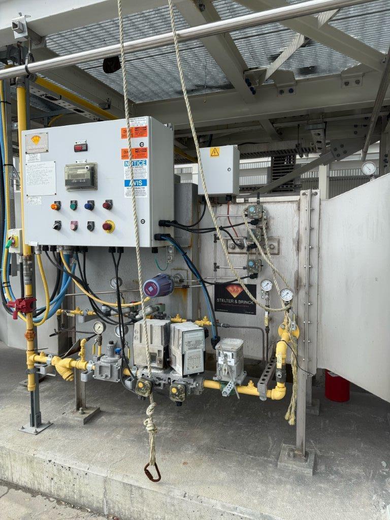 Vettertec, Spray Dryer & Flash Drying System, 11'-6" diameter x 28'-8" high spray chamber, 4'-3" diameter x - Image 6