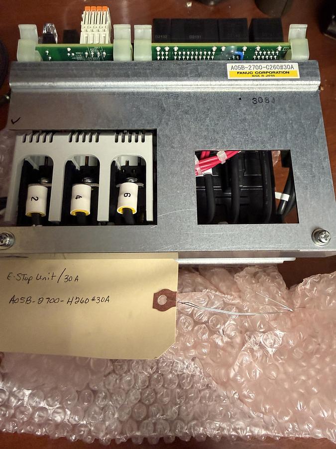 Fanuc #A05B-2700-C260-30A, Emergency Stop Unit - Image 2