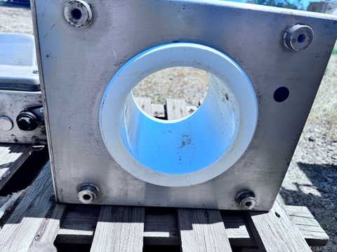 Thermo #EST-3/S-PSU, Drop-Through Metal Detector, pneumatic reject system w/ gate valve, 6" aperture, 4" tube - Image 5