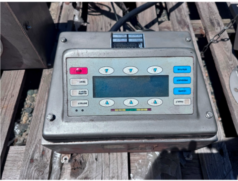 Thermo #EST-3/S-PSU, Drop-Through Metal Detector, pneumatic reject system w/ gate valve, 6" aperture, 4" tube - Image 6
