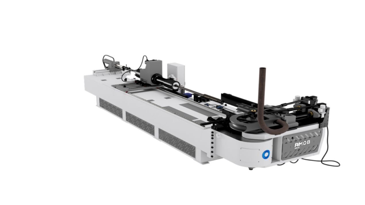 16.54" AMOB #CH-350, Hydraulic Tube Bending Machine, single-stack design, 3D anti-collision simulation, full - Image 1