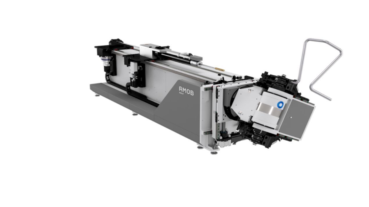 2.48" AMOB #eMOB-63, Electric CNC Tube Bender, (11) fully interpolated axes, multi-stack tooling, wiper die - Image 1